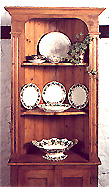 Dresser with crockery